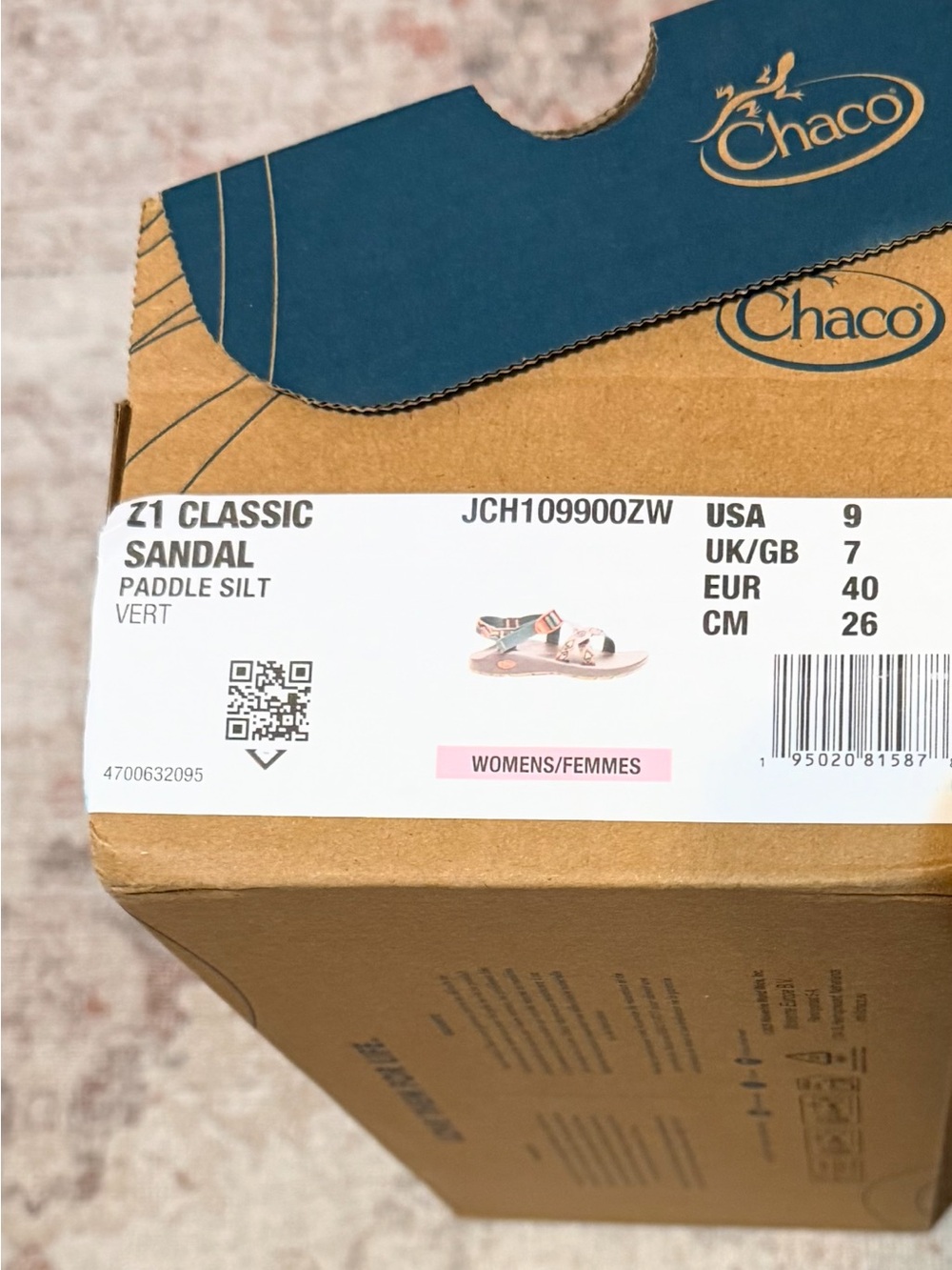Chaco women’s Z1 sandal size 9 - Picture 4 of 4